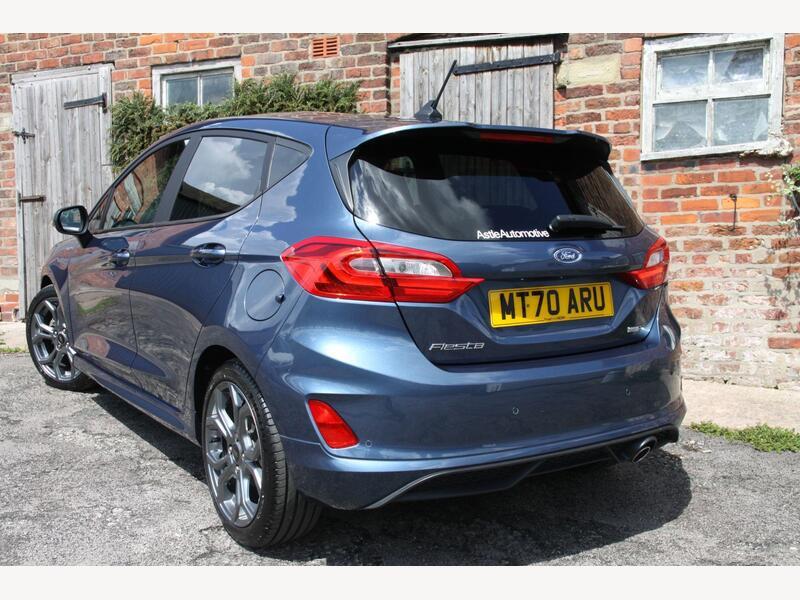 Chrome Blue 2020 Ford Fiesta - Photo 3